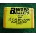 BERGER 22 CAL 80 grain MATCH GRADE